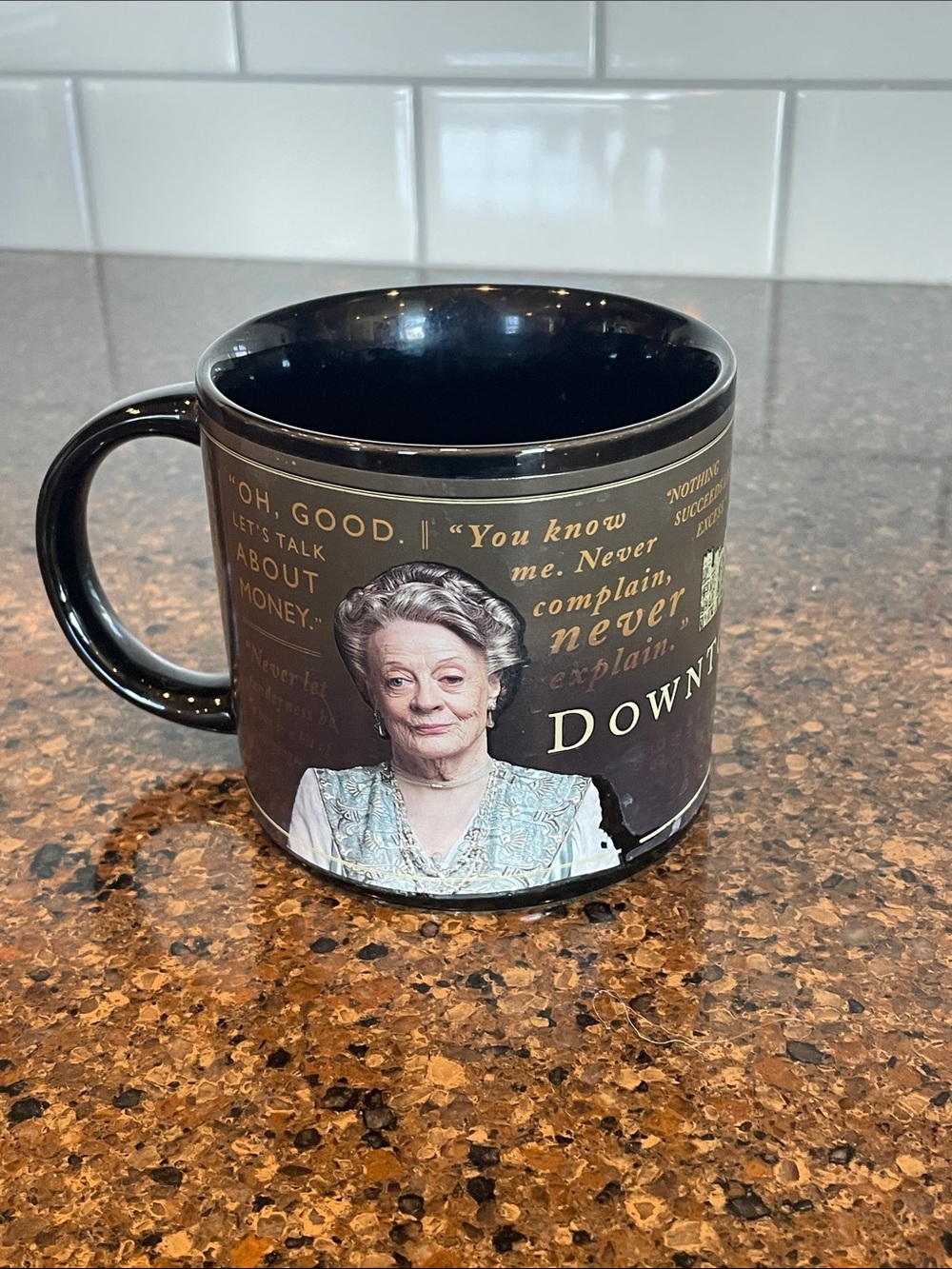 Downton Abbey Lady Violet Crawley “Wit & Wisdom” Coffee Mug
